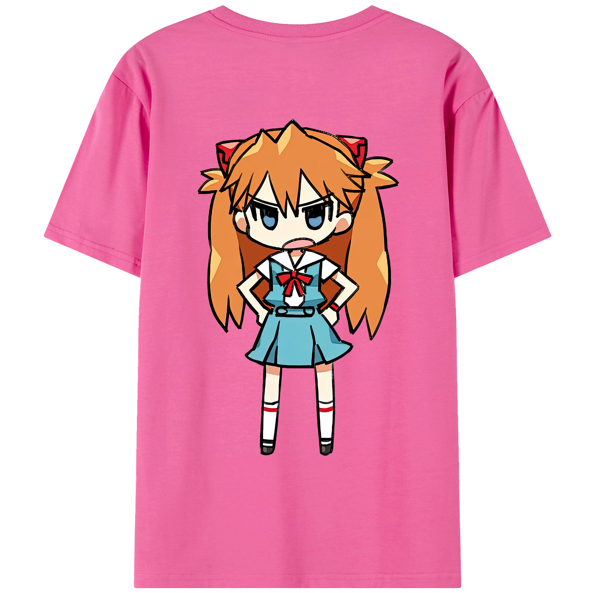 （画像用） EVA 新世紀エヴァンゲリオン レディース半袖Tシャツ(バックプリント)